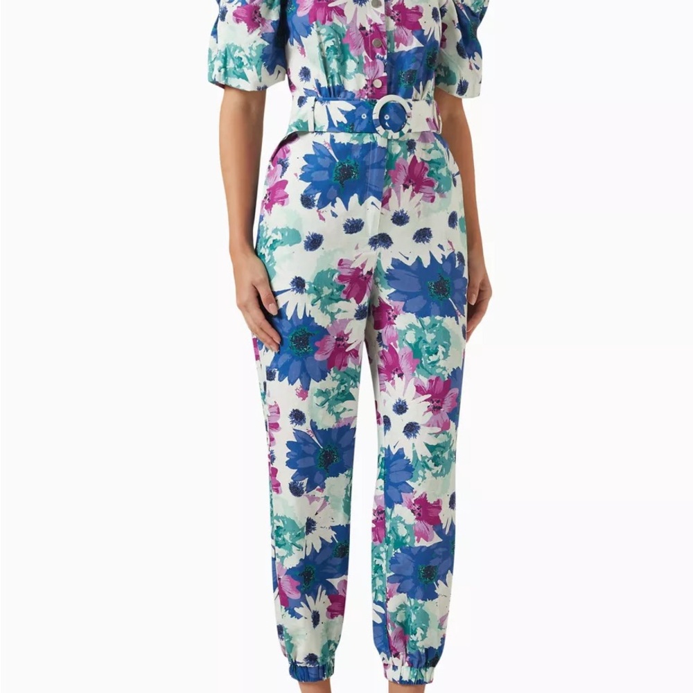 NWT Elliatt Hideaway Button-Up Jumpsuit XS